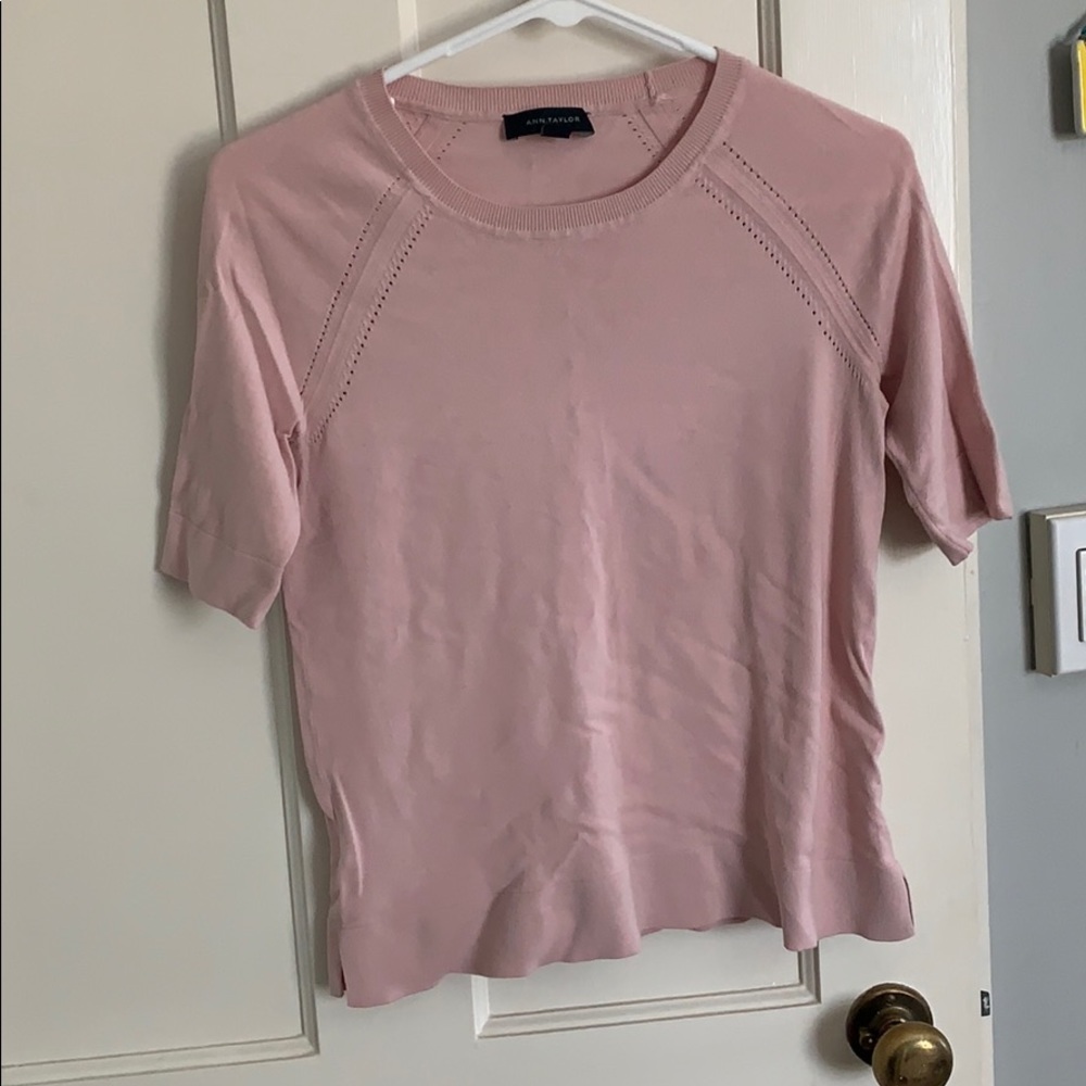 Ann Taylor Pink Sweater